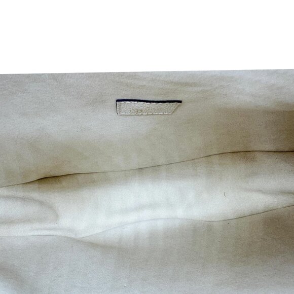 Louis Vuitton  Loop Giant Monogram Empreinte Hobo Shoulder Bag Creme - Picture 13 of 15